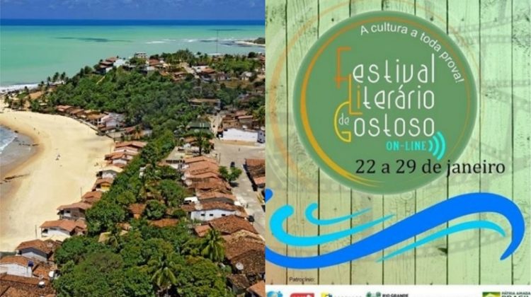 Memória e Patrimônio cultural são temas de Festival Literário de Gostoso, que ocorre de 22 a 29 de janeiro